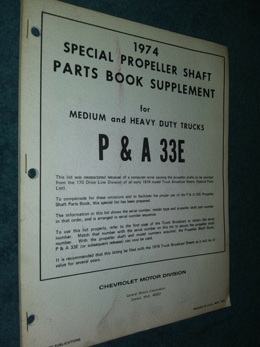 1974 prior chevrolet medium - &,