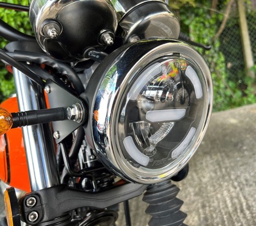 Homologated led motorcycle - homologated,