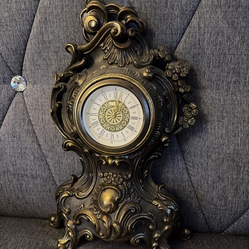 European antique clock working - antique,