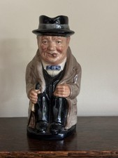 Winston Churchill Royal  Doulton Character Toby Jug