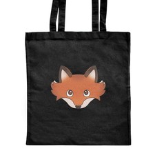 'Cute Fox Face' Classic Black