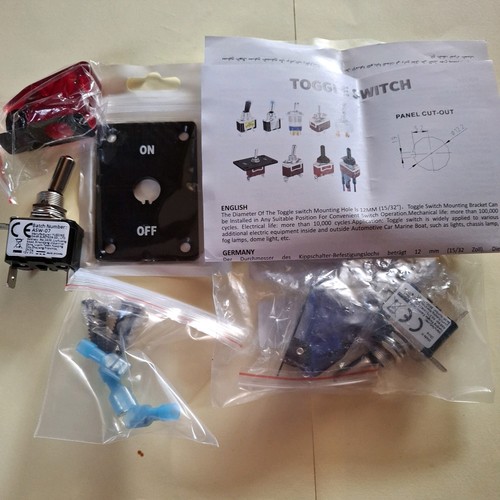 12v illuminated led - led, toggle