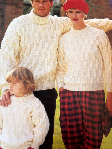 Traditional aran jumpers - aran,