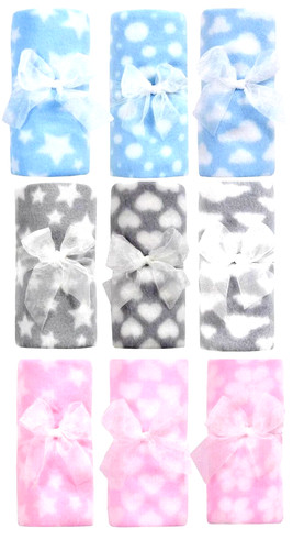 Soft fleece blanket wrap - wrap, set
