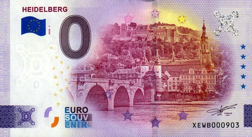 Zero euro note 0 - zero,