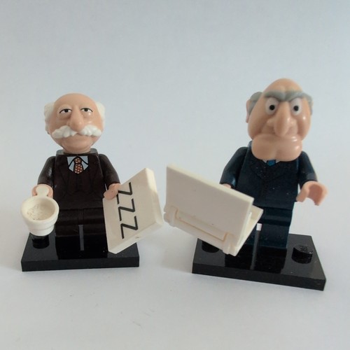 Lego statler and waldorf - lego,