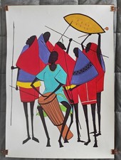 South african original artwork - african,