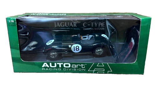 Autoart jaguar c type - 1/18,