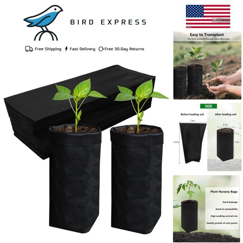 100 pcs grow bags - grow, in