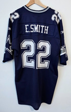 Emmitt Smith Dallas Cowboys 2002 FINAL SEASON authentic Reebok game model jersey