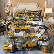 Truck Cartoon Duvet Cover Set
