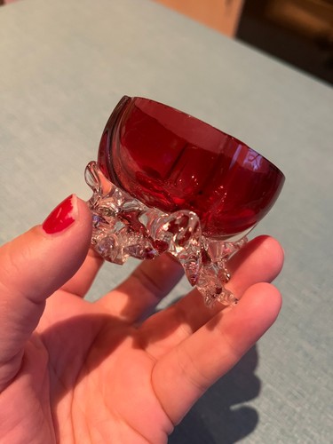 Antique victorian cranberry - antique,