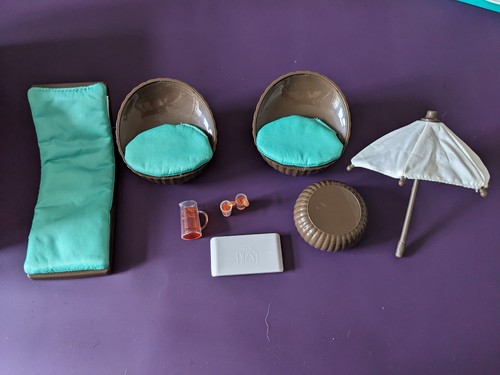 Lori doll garden patio set - lori,