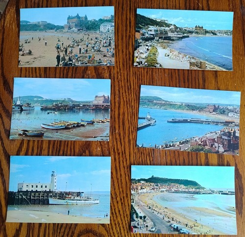 Vintage scarborough seaside - 6x,