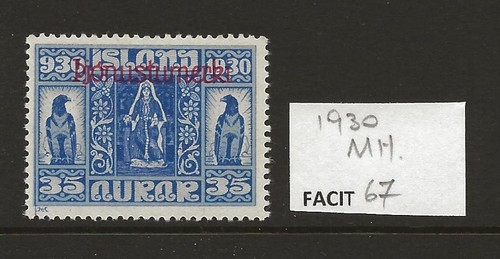 1930 iceland 35aur ultramarine - iceland,