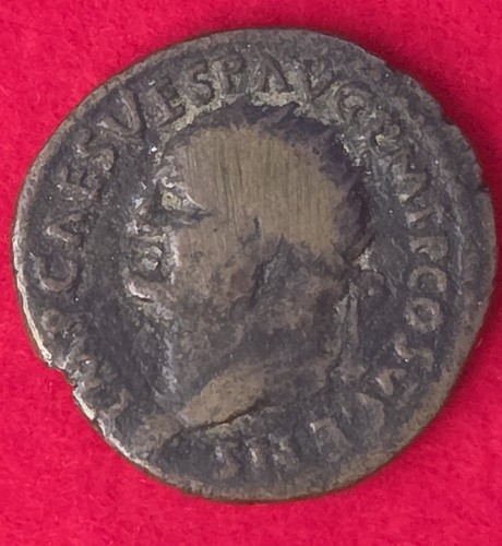Ancient roman vespasian bronze - roman,