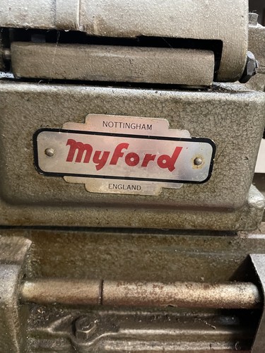 Myford ml10 lathe with motor - lathe,