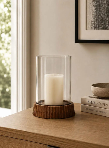 Ridged wooden base - ridged,