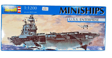 Revell MINISHIPS USS Enterprise 1:1200 WWII Aircraft Carrier Model Kit 06801.