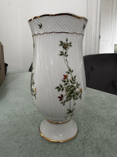 Hollohaza porcelain vase erika - porcelain,