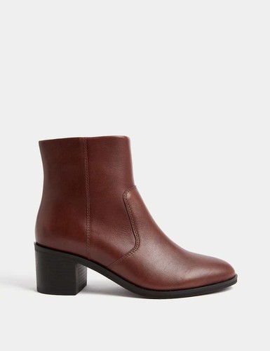 Marks spencer womens leather - &,