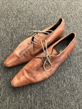 Mens Brown Leather Dress Shoes
