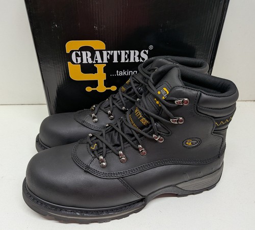 Grafters mens safety steel - mens, toe
