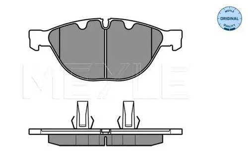 Brake pads front axle - axle, 237