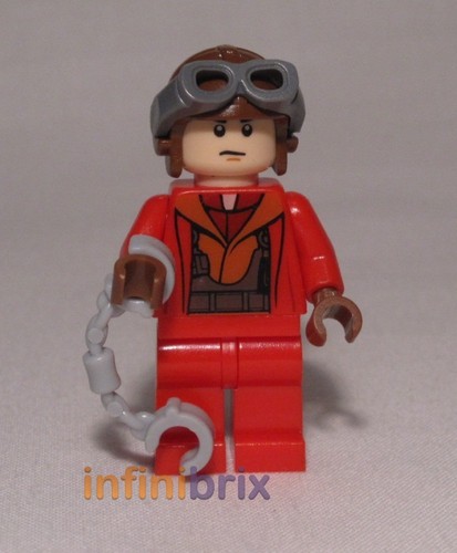 Lego naboo red fighter pilot - lego,