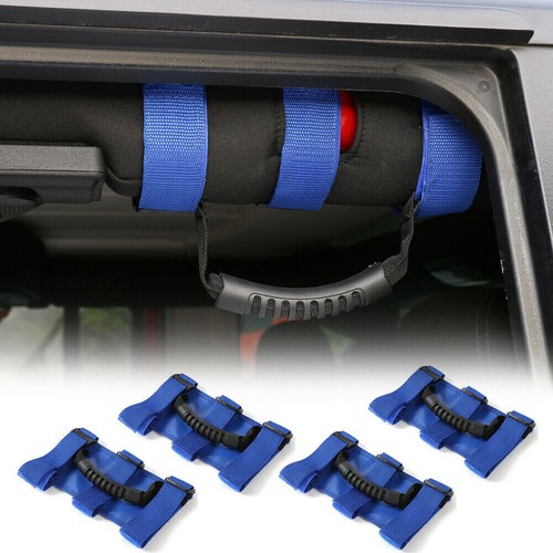 Blue roll bar grab grip - grab,
