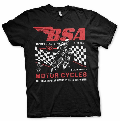 Bsa rocket gold - gold, star