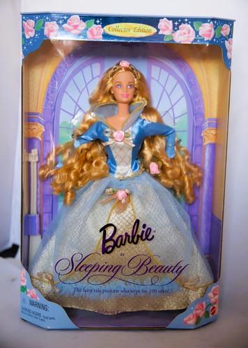 Barbie doll sleeping beauty - barbie,