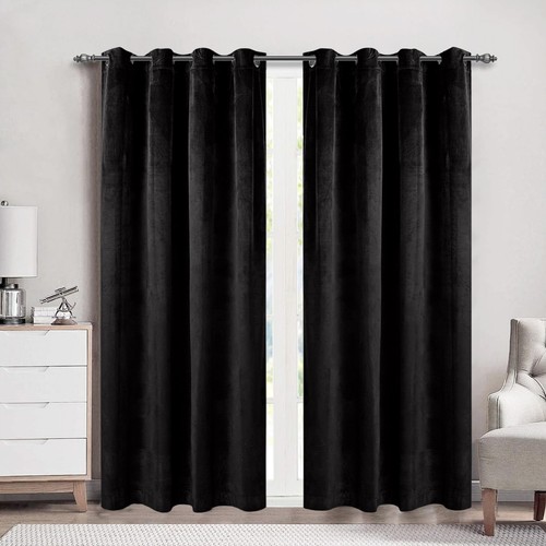 Luxury blackout velvet - blackout,