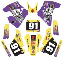 Decals for Suzuki RM250 RM125