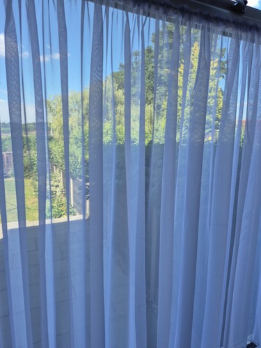 New white net - voile, curtain
