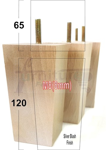 Wood furniture feet square - feet,