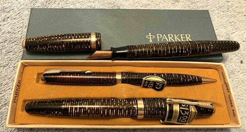 Vintage black gold striped - vintage,