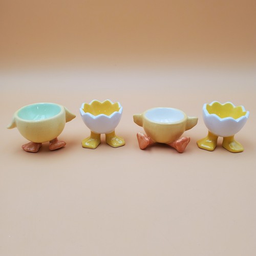 Cracked egg cup holders - egg,