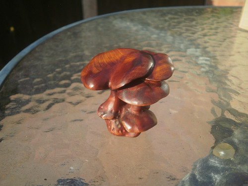 Hand carved wood - carved, netsuke