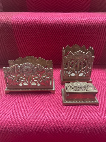 Antique art nouveau brass - nouveau,