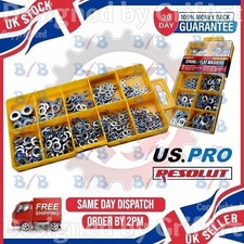 500PC SPRING AND FLAT WASHERS