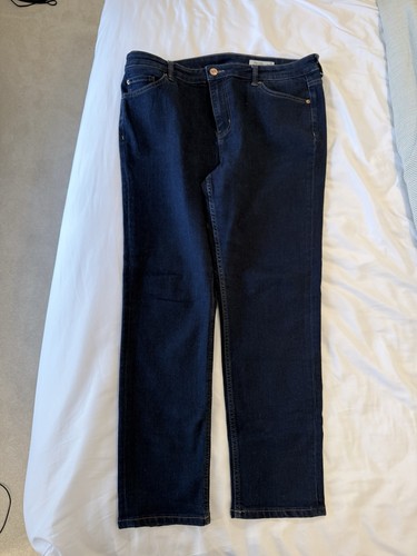 Ladies blue the - m&s, slim