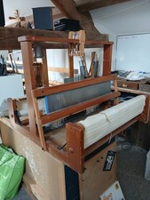 Dryad 4 Shaft Table Loom Working With New Heddles And Texsolv