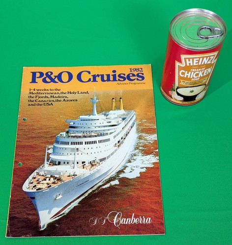 Cruises 1982 canberra - "p&o,
