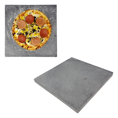 Pizza baking stone - pizza,
