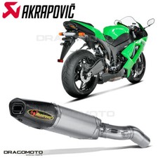 KAWASAKI ZX-6R 636 2007-2008 Exhaust AKRAPOVIC Titanium S-K6SO5-HACT
