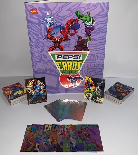 Marvel pepsicards binder - marvel,
