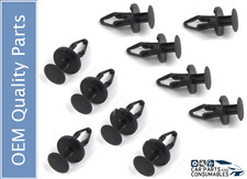 10 x Plastic Trim Clips Bumper