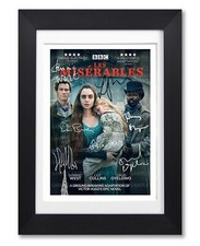 BBC LES MISERABLES CAST SIGNED