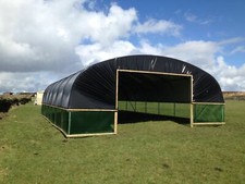 Livestock Shelter Sheep House Polytunnel Field Barn – 21ft Wide Sheep Polytunnel
